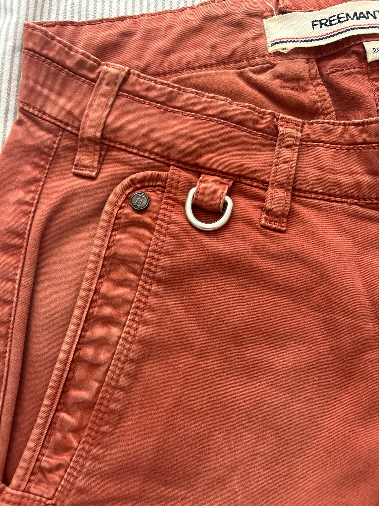 Short Freeman T. Porter terracota - Taille 28 (S/M) – photo 5